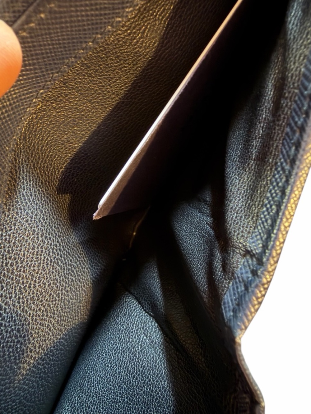 PRADA Saffiano Corner Bifold Wallet - Baltico Navy w/ Authenticity Card - Picture 6 of 8